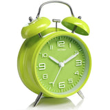 4 Inch Twin Bell Loud Alarm Clock Metal