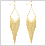 Baroque Long Tassels Dangle Earrings for Women Accessories