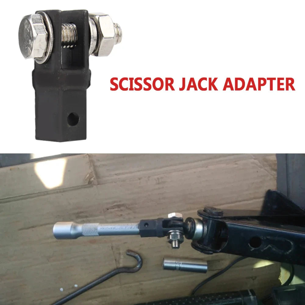 Scissor Jack Adapter Jacks Lift Part Equipment Wrench