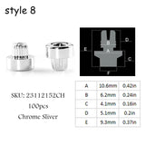 100pcs Various Sizes Wheel Rivets Nuts For Rim