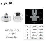100pcs Various Sizes Wheel Rivets Nuts For Rim