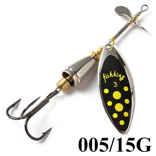 FISH KING 15g Spinner Artificial Bait Fishing Lure