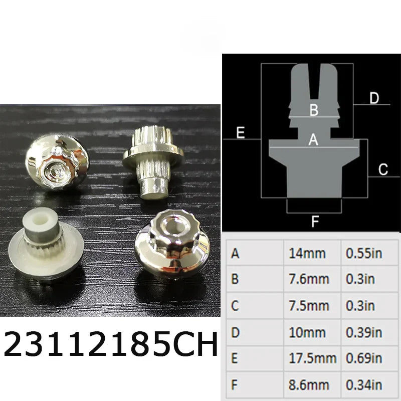 100pcs Various Sizes Wheel Rivets Nuts For Rim