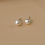 ASHIQI Natural Baroque Freshwater Pearl 925 Sterling Silver