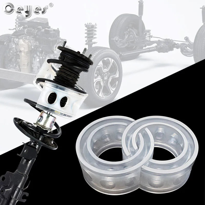 Ceyes 2Pcs Auto Avtobafery Suspension Shock Absorber Spring