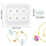 Round Square Faceted & Oval Beads Silicone Casting