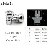 100pcs Various Sizes Wheel Rivets Nuts For Rim