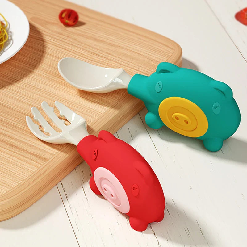 Sunveno Baby Spoon and Fork set Utensils Set