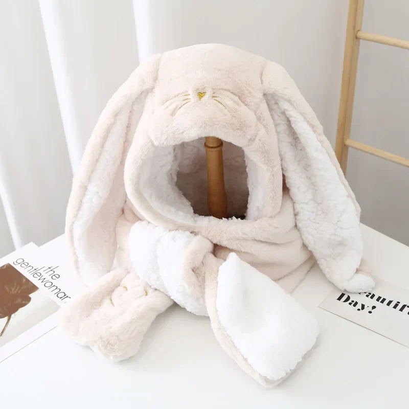 2021 women fashion Cute Cartoon Rabbit ears HatImitation