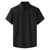 10XL 8XL 7XL New Summer Business Formal Shirts