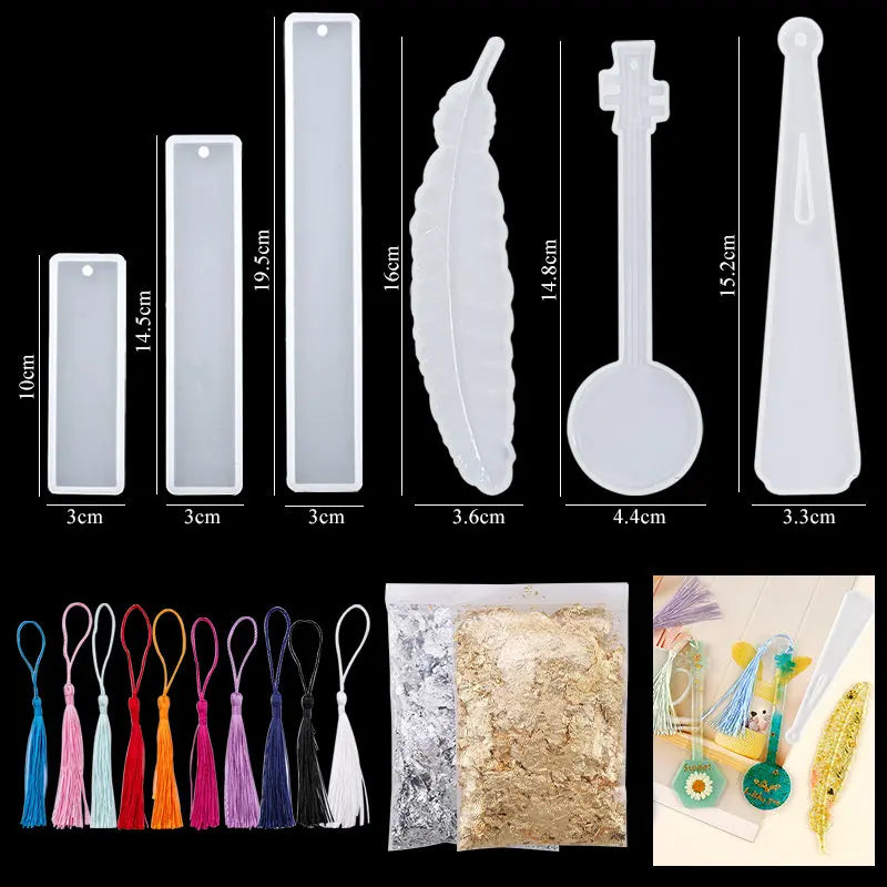 Silicone Mold For Epoxy Resin Set Jewelry Casting