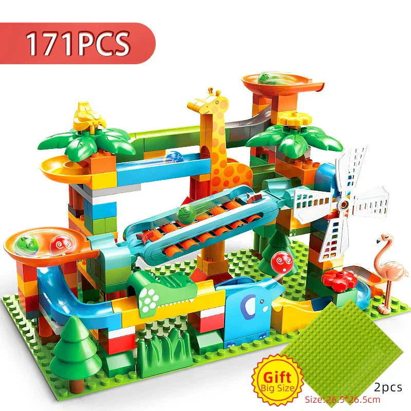 Newest Piano Marble Race Run Block Big Size