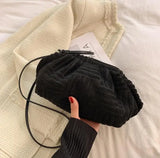 2024 new women fashion towel embossed clutch bag