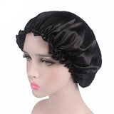 New Women Satin Night Sleep Cap Hair Bonnet