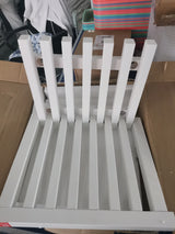 Ultra Thin Hidden Wall Hanging Folding Stool Porch