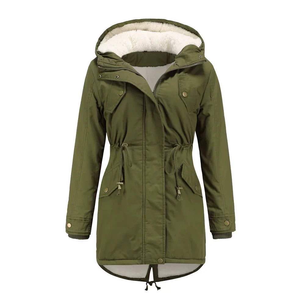 Quanss Plus Size Winter Jacket Women 2021 Fashion