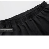 Black Running Shorts Men Fitness Gym Training Sports
