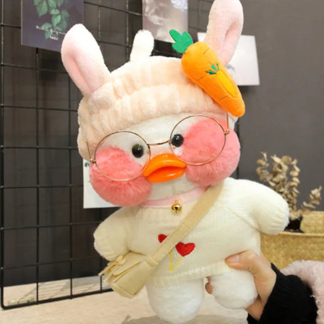 30cm Cute Lalafanfan Yellow Cafe Ducks Stuffed Soft