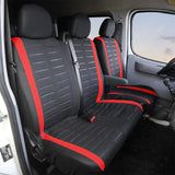 1+2 Red Seat Covers Car Seat Cover for