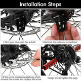 2x Alloy Bicycle Axle Pedal Stunt Pegs