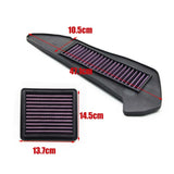 Motorcycle High Flow Air Cleaner Filter Element Engine