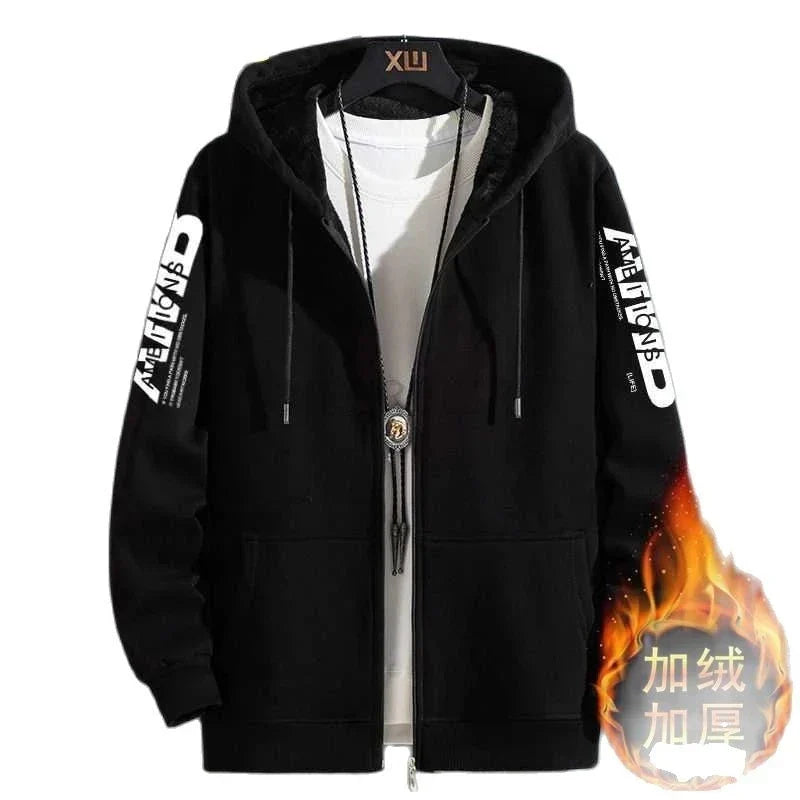 autumn winter men women fleece warm Hoodies thick