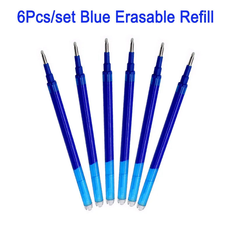 DELVTCH Erasable Gel Pen 0.7mm 0.5mm Bullet Tip