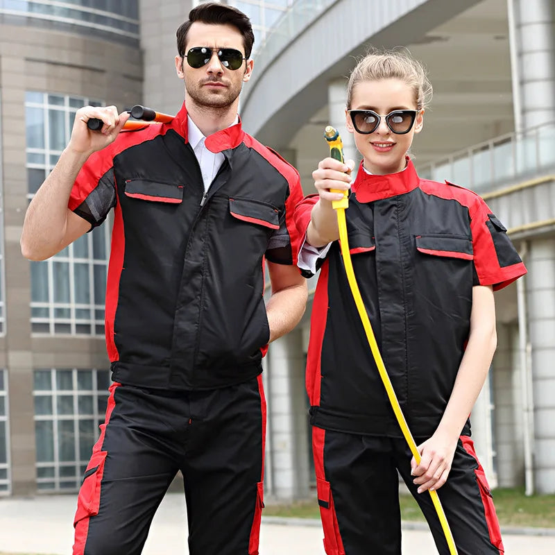 Work Clothing Set Workwear Men Worker Coveralls Workmen