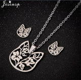 Cute Deer Cat Animal Jewelry Sets for Women