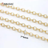 2021 New Trendy 4mm Round OShape Chain Big