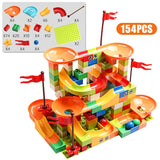77-308PCS Marble Race Run Big Block Compatible City