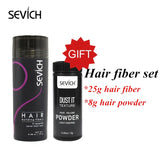 One Kit 2pcs Spray 25g Hair Fiber Fluffy