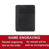 2022 Mini Men's Card Wallet – Customized PU Leather Holder