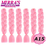 Synthetic Jumbo Braids Hair Omber Braiding Hair Extensions for Women Yaki Texture Black Blue Fake Hair Mirra’s Mirror