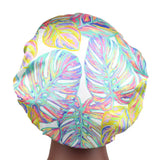 Wide Dome Satin Bonnet For Women Silky Head