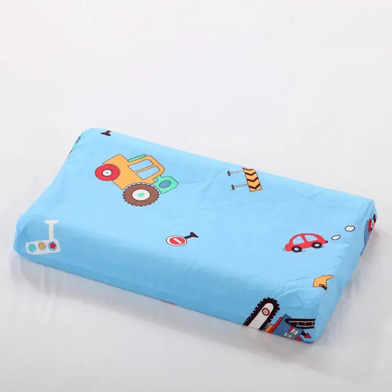 Special Pillowcase Latex Pillow Pure Cotton Children's Four
