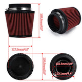 Neck 4" 100mm Universal Car High Flow Cold