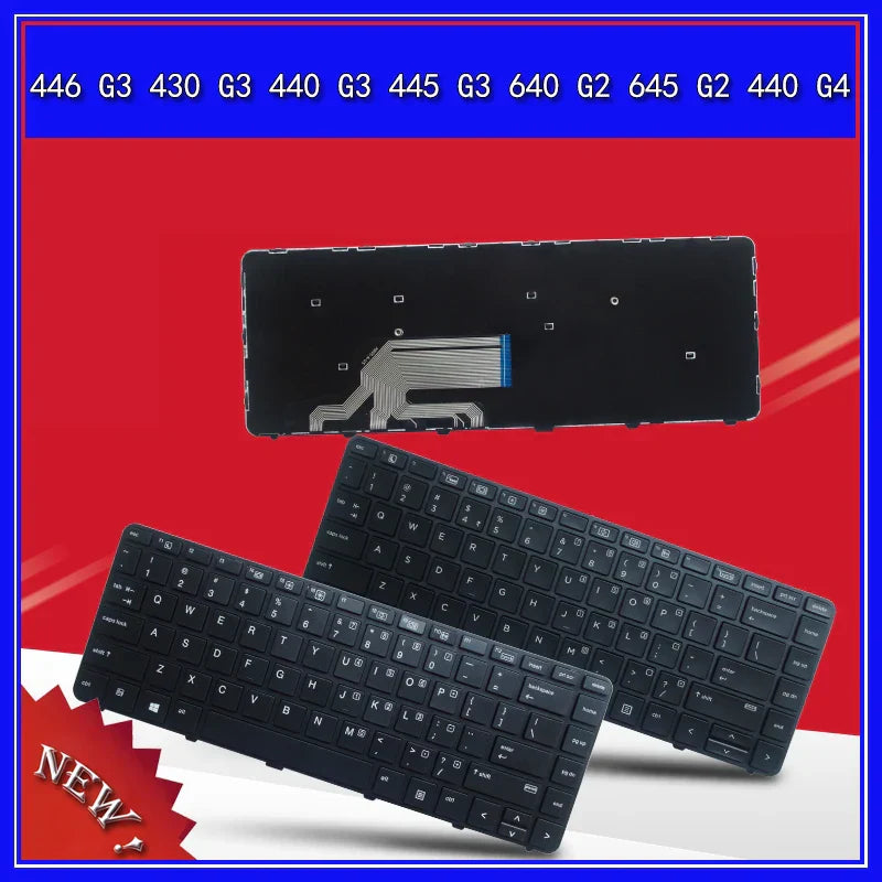 Laptop Keyboard For HP 446 G3 430 G3