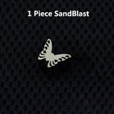 Butterfly Titanium Alloy Brass Knife Umbrella Rope Pendants