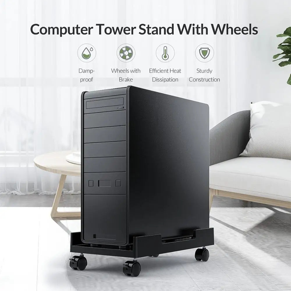 ORICO Mobile Adjustable Computer Tower Holder Computer CPU