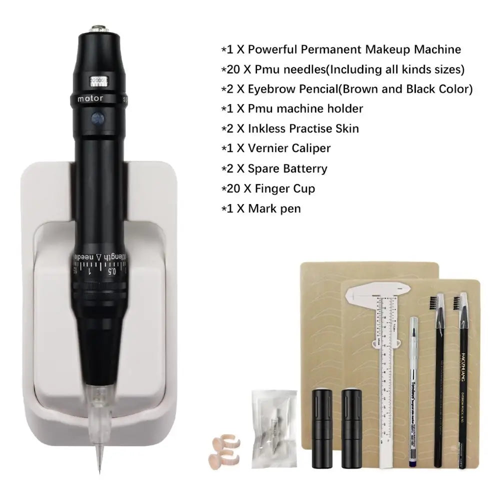 Premium Wireless Permanent Makeup Machine Kit For Cosmetic