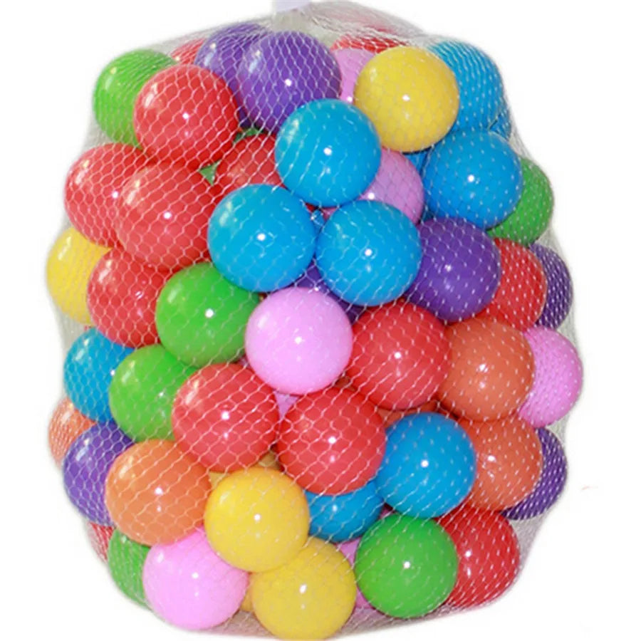 50/100 pcs 5.5/7/8 cm Eco-Friendly Colorful Soft Plastic