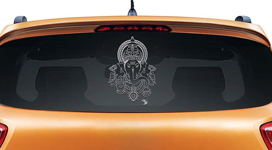 40*57cm Ganesha Face Head Decal Vinyl Murals Art