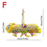 Parrot Shredder Toy Dry Anti-biting Parrot Cage Foraging