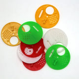 50PCS Beekeeping Plastic Beehive Door Round Single Bee