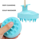 Head Massage Instrument Silicone Hair Scalp Massage Brush