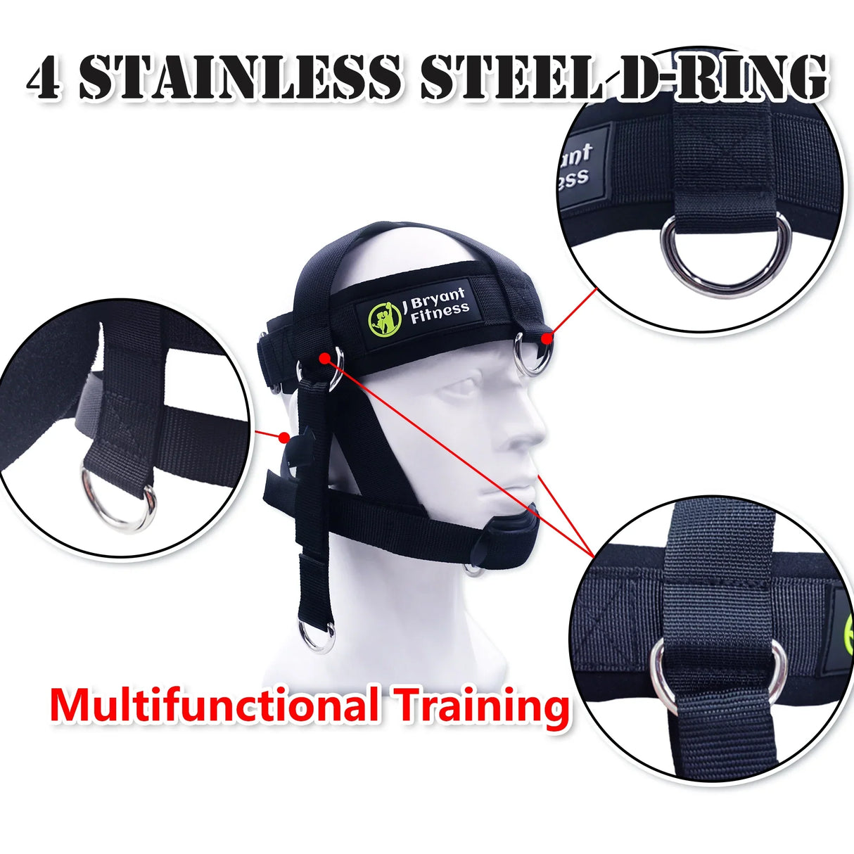 Head Neck Harness for Weight Lifting Training Diverse