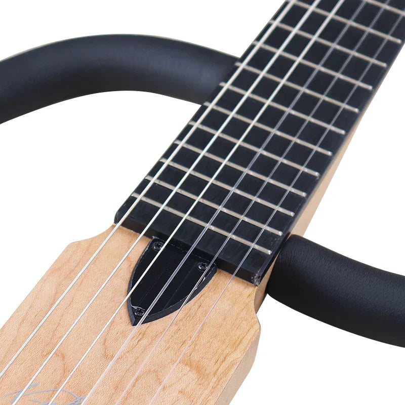 Headless Silence Classical Guitar 6 String 34 Inch