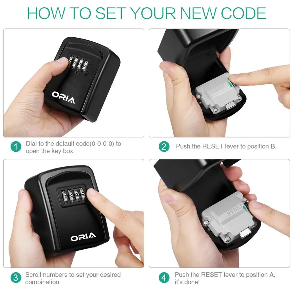 ORIA Password Key Box Decoration Key Code Box