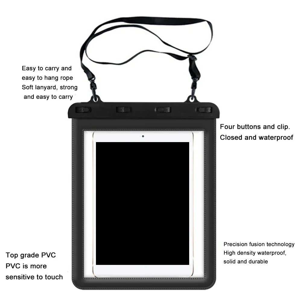 Case for iPad New Waterproof Underwater Tablet Computer